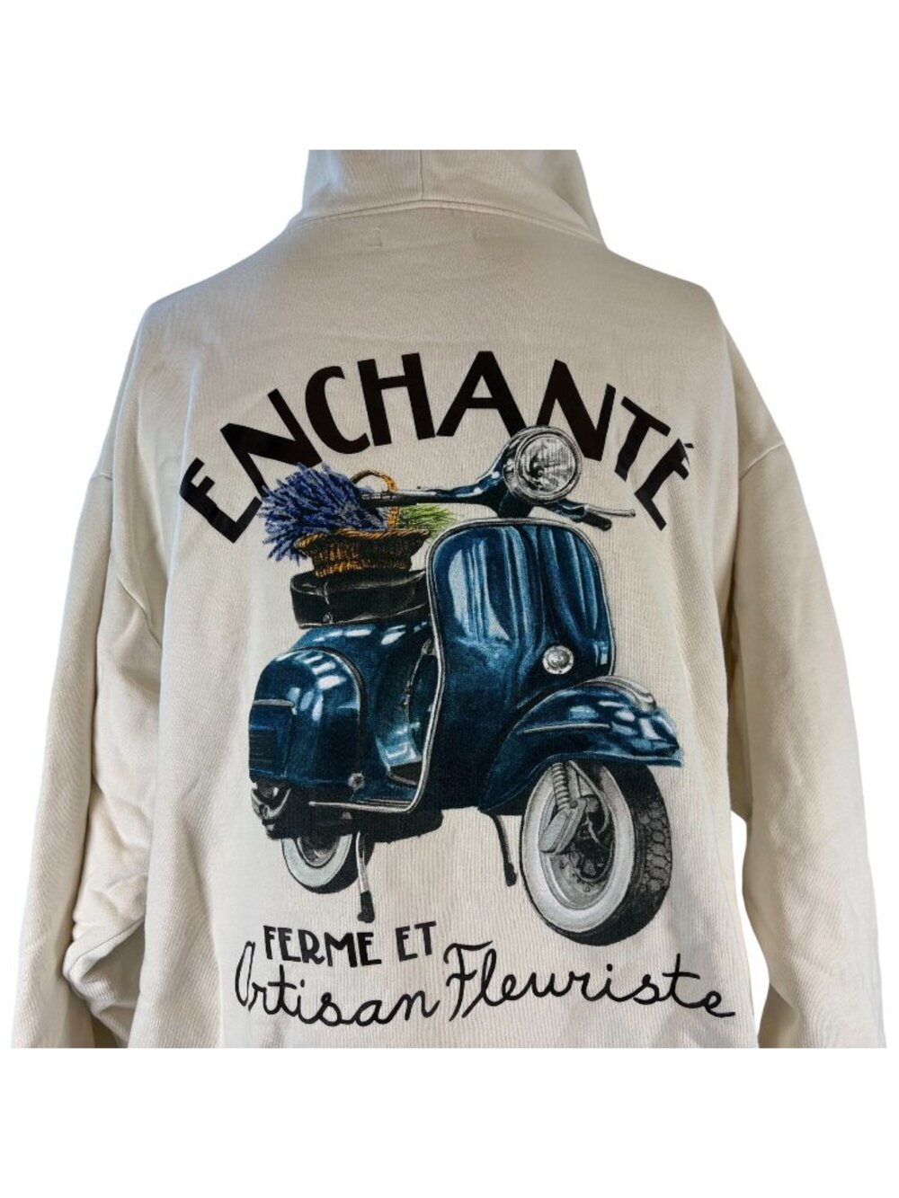 Enchante Vespa Scooter Hoodie Sweatshirt Mens Size XL Daniel Ricciardo Collab